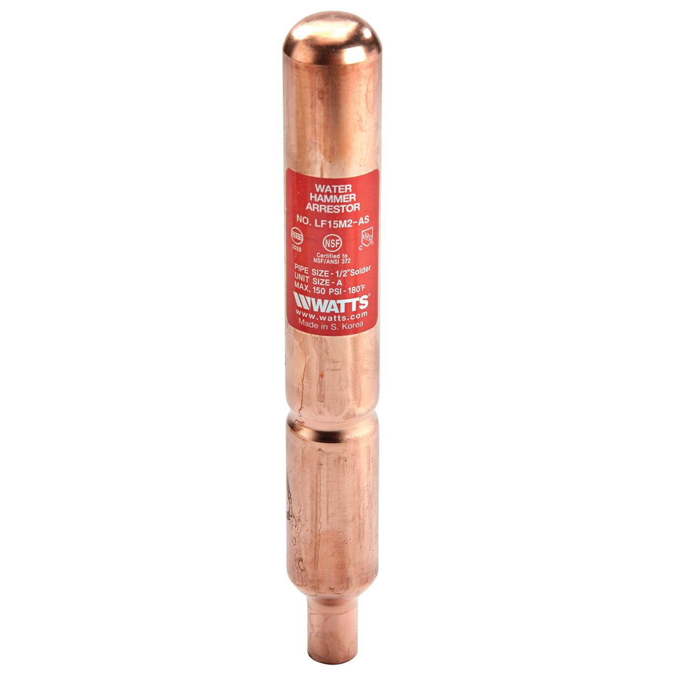 Product Image Lead Free Water Hammer Arrestor