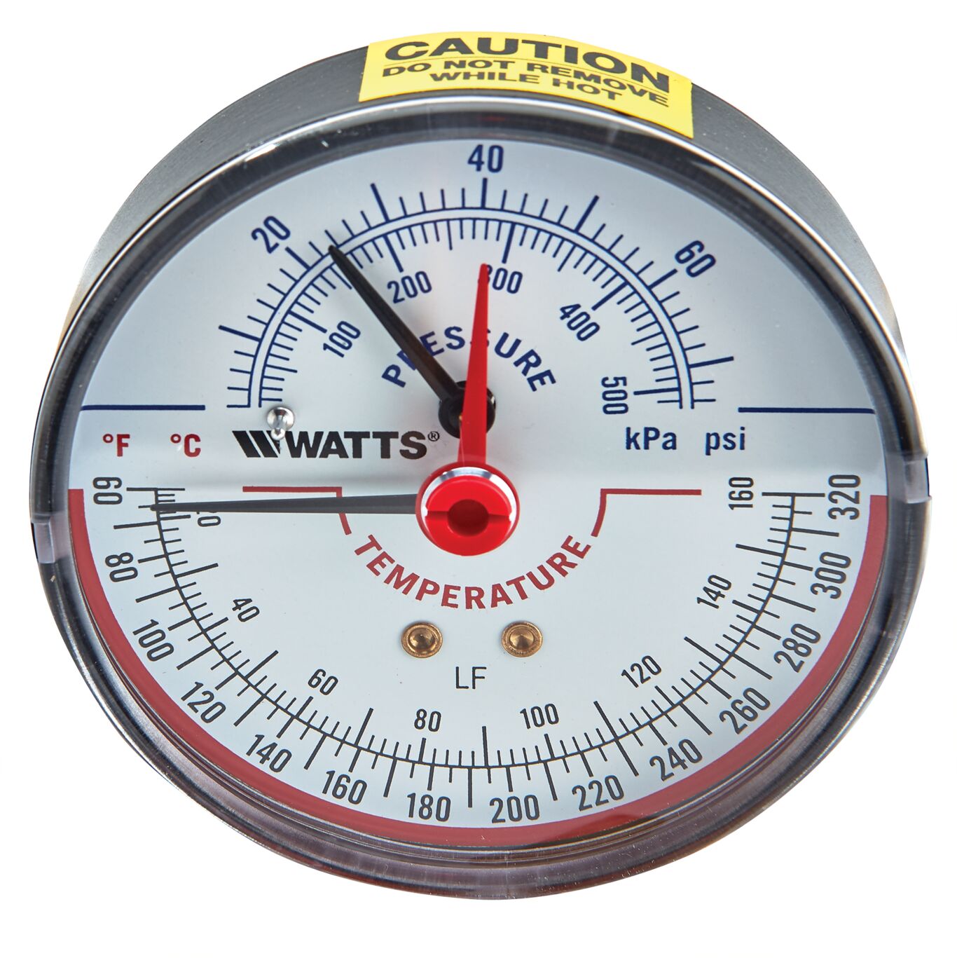Product Image - Lead Free Pressure and Temperature Gauge