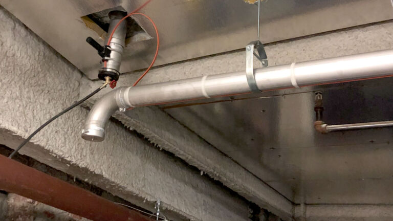 Pipe Installation High Street Hall
