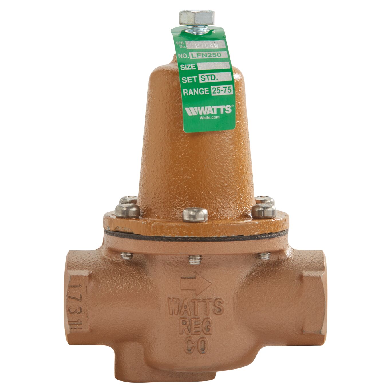 Watts 3/4 Inch Lfn250b-z2-020 Water Pressure Regulator Edp# 0121246 for sale online 