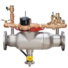 Stainless Steel Reduced Pressure Detector Assembly Backflow Preventer, No Shutoff, Meter,