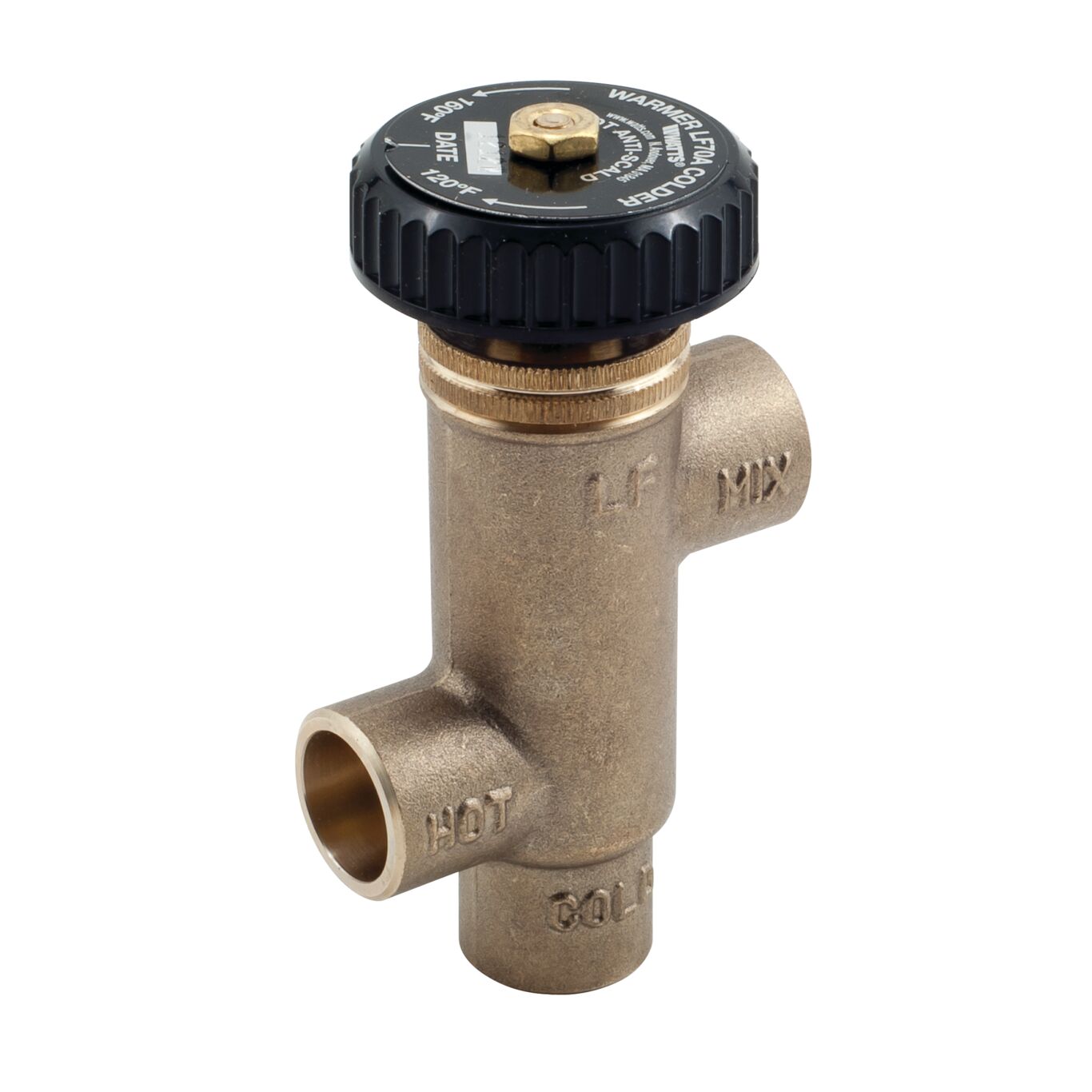 Watts 3/4 Lf70a Mixing Valve Lead Brass 150 PSI for sale online 
