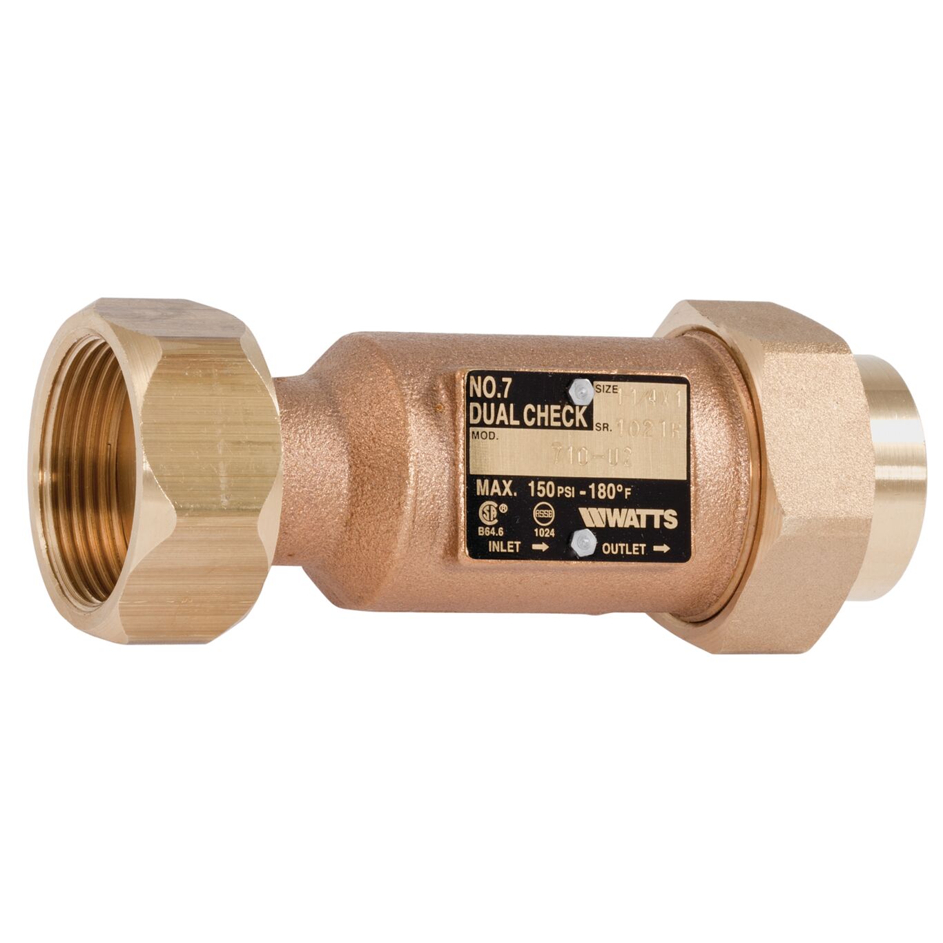 311765001 Cornelius Inline Dual Check Valve SS for sale online 