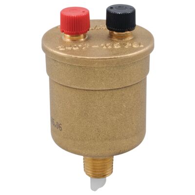 1/8 Automatic Vent For Hot Water,1/8In,Brass WATTS HAV 