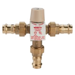 Watts Thermostatic Mixing Valve Threaded 3/4 Inch Lfmmvm1 UT for sale online 