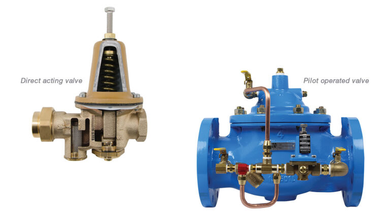 Water Pressure Regulators - Pressure Reducing Valves