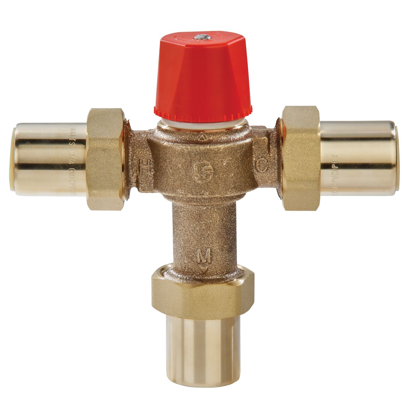 WATTS LF1170-M2-QC Thermostatic Mixing Valve,3/4 in. 