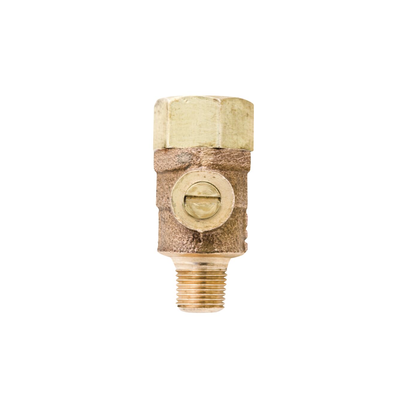 OEM Febco 1/8" Male Thread X 1/4" Male Compression Test Cock Backflow W Dust Cap 