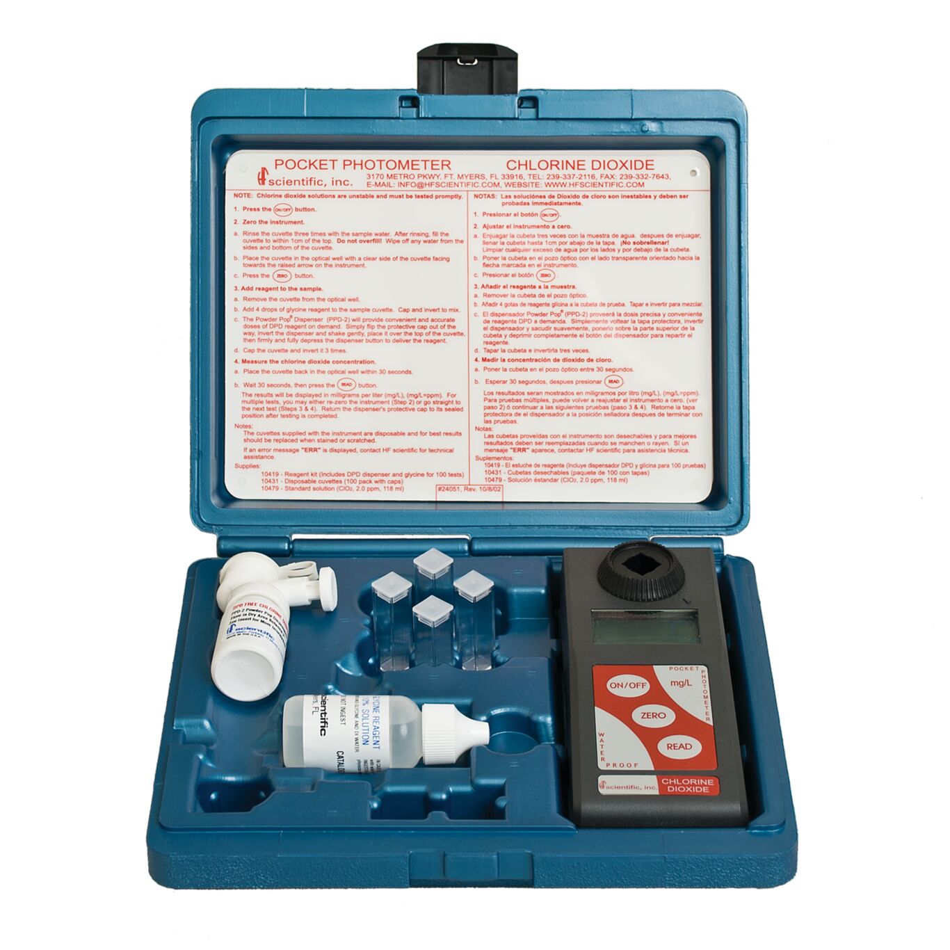 Product Image - Chlorine Dioxide Pocket Photometer