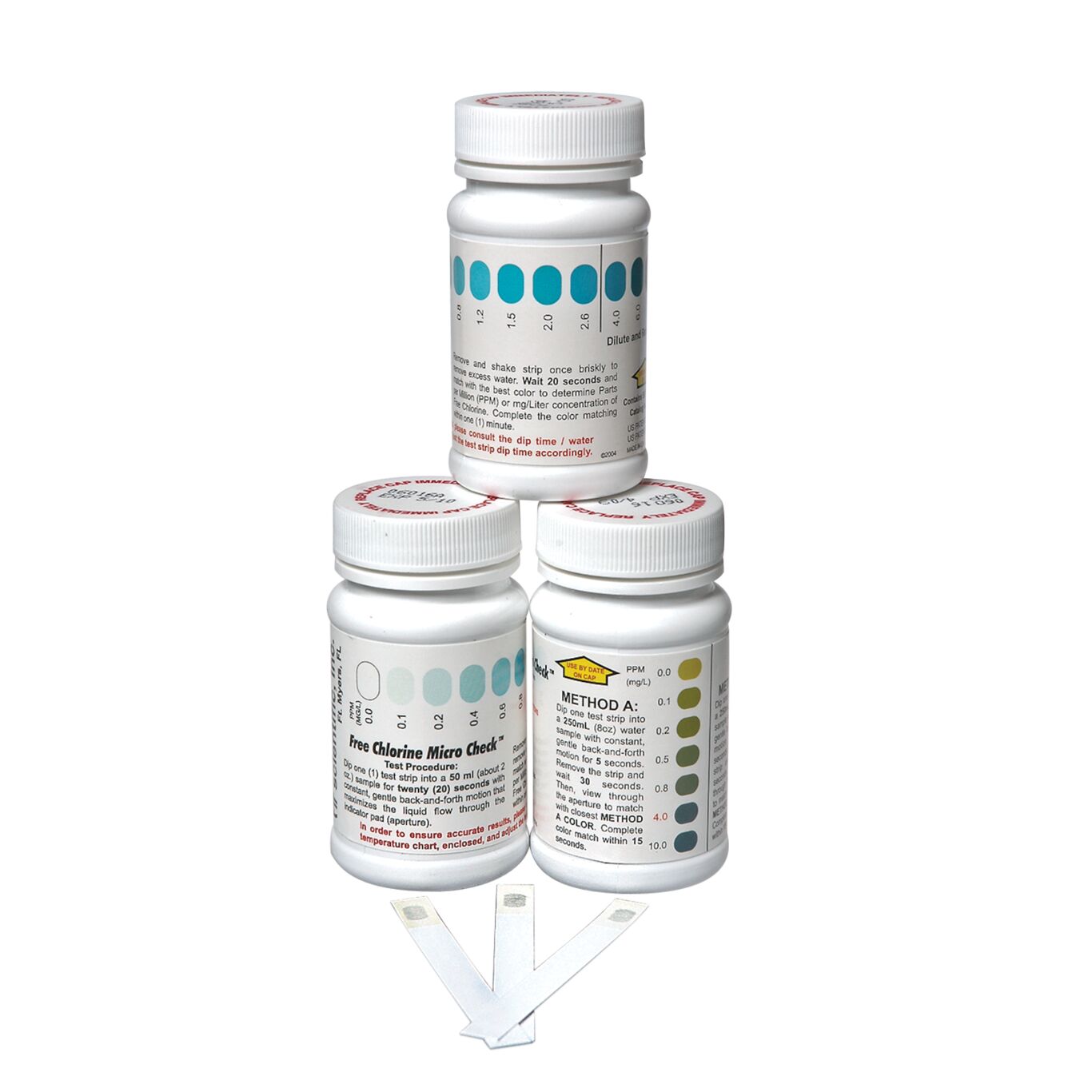 Product Image - Chlorine Micro Check Test Strips