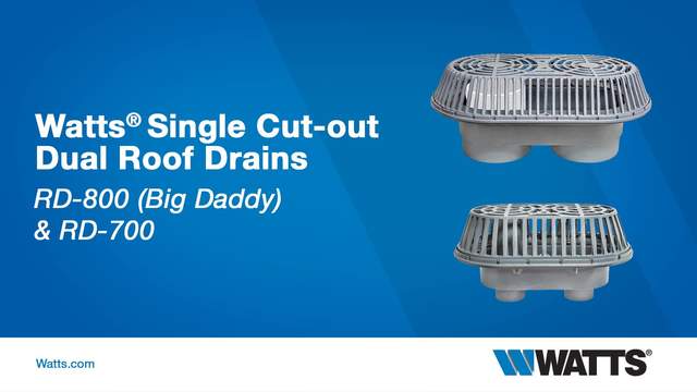 RD-700-RD-800-Dual Roof Drains