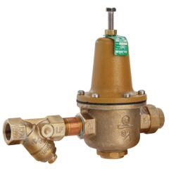 Lead Free High Capacity Water Pressure Reducing Valve, NPT Thread Union x NPT Female