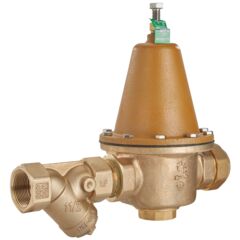 Lead Free High Capacity Water Pressure Reducing Valve, NPT Thread Union x NPT Female