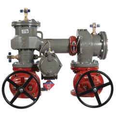Lead Free MasterSeries N-Pattern Reduced Pressure Zone Assembly Backflow Preventer, Domestic NRS Gates and Flood Sensor