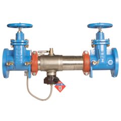 Reduced Pressure Valve Assembly Backflow Preventer, NRS Gates and Flood Sensor