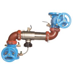 Reduced Pressure Valve Assembly Backflow Preventer, Z Pattern, NRS Gates and Flood Sensor