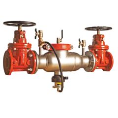 Reduced Pressure Zone Assembly Backflow Preventer, Stainless Steel, Domestic NRS Gates and Flood Sensor