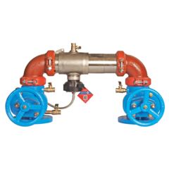 Reduced Pressure Valve Assembly Backflow Preventer, N Pattern, NRS Gates and Flood Sensor