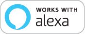 Works with Amazon Alexa graphic