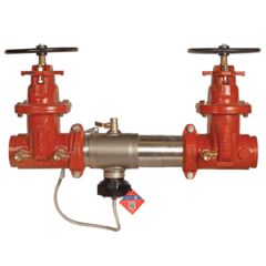 Reduced Pressure Valve Assembly Backflow Preventer, NRS Gates, Groove x Groove and Flood Sensor