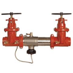 Reduced Pressure Valve Assembly Backflow Preventer, NRS Gates, Groove x Groove and Flood Sensor