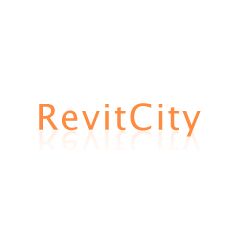 RevitCity logo with a reflection 