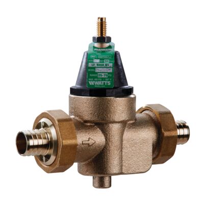 Watts LFN45BDU-S-M1 0009493 1" PRESSURE REDUCING VALVE SWEAT CONNECTION LEAD FRE