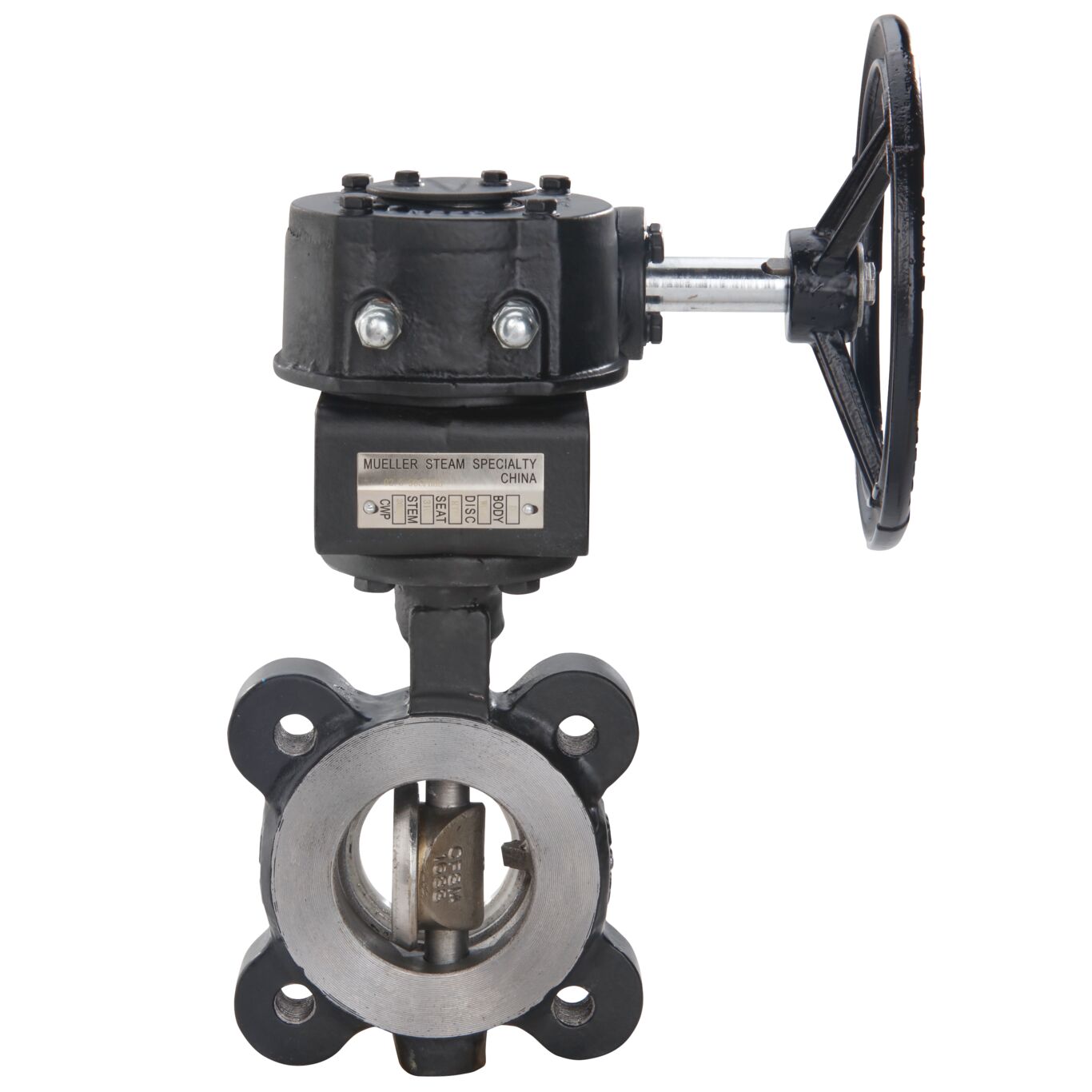 High Performance Butterfly valve open view