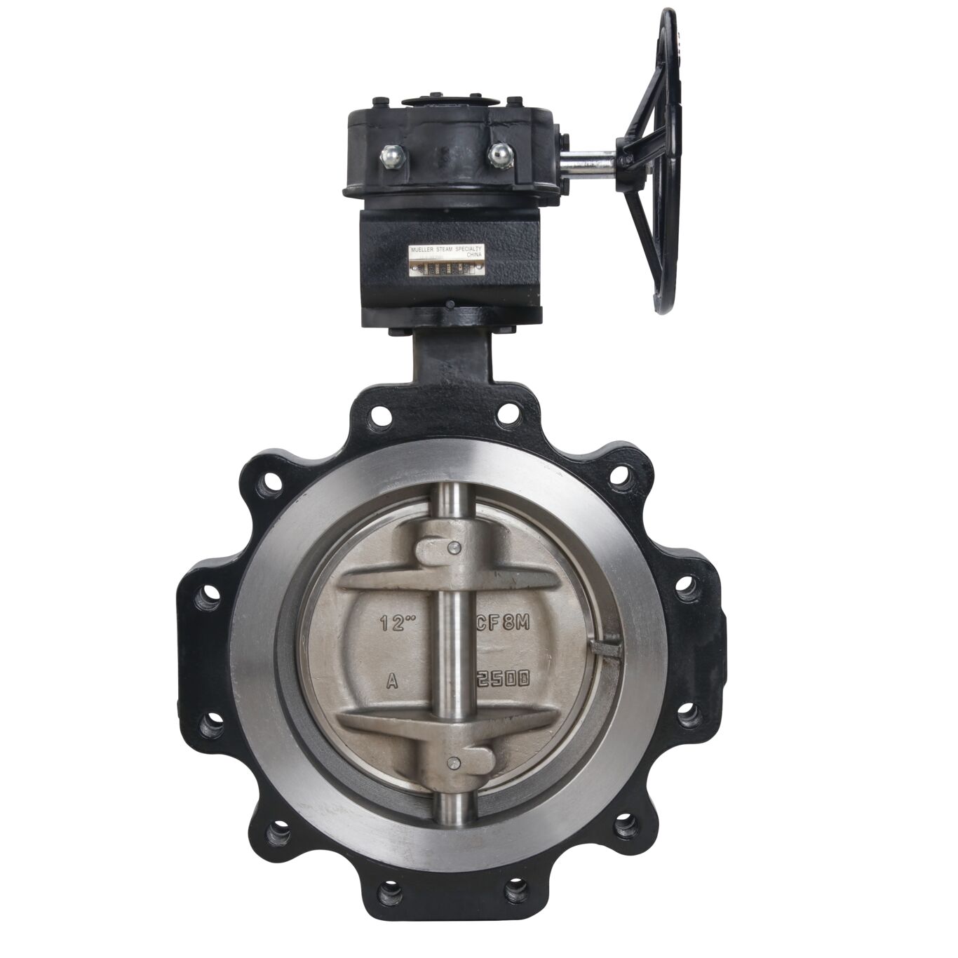 High Performance Butterfly Valve Front view