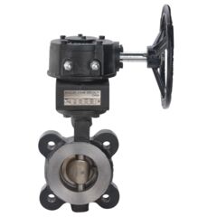 High Performance Butterfly valve front view