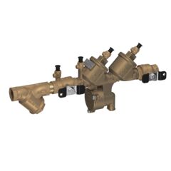 Product image - 919 Reduced Pressure Zone Backflow preventer Assembly with Quarter Turn Ball Valves, Bronze Strainer