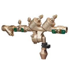 Product Image - Reduced Pressure Zone Backflow Preventer Assembly, Quarter Turn Ball Valves, Backflow Flood Sensor