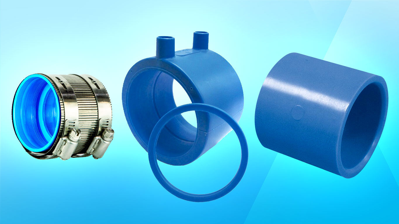 Two Fitting Styles, Three Joining Methods for Orion Blueline FRPP Pipe