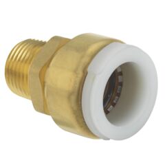 Product Image - Aqualock Brass Fitting MaleConn 1/2CTSx1/2IPS
