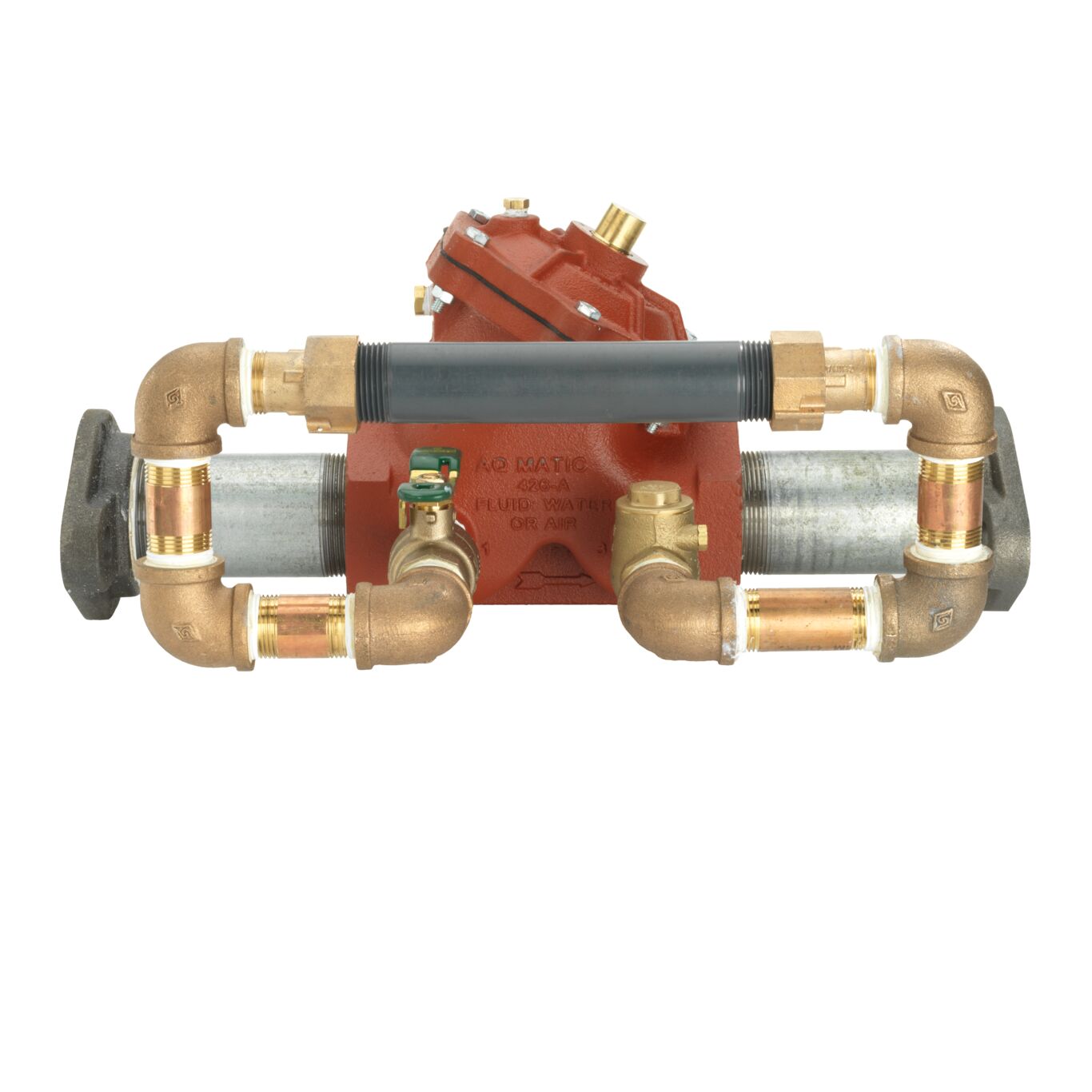 Product Image - 1000DCV flange backflow with bypass less meter