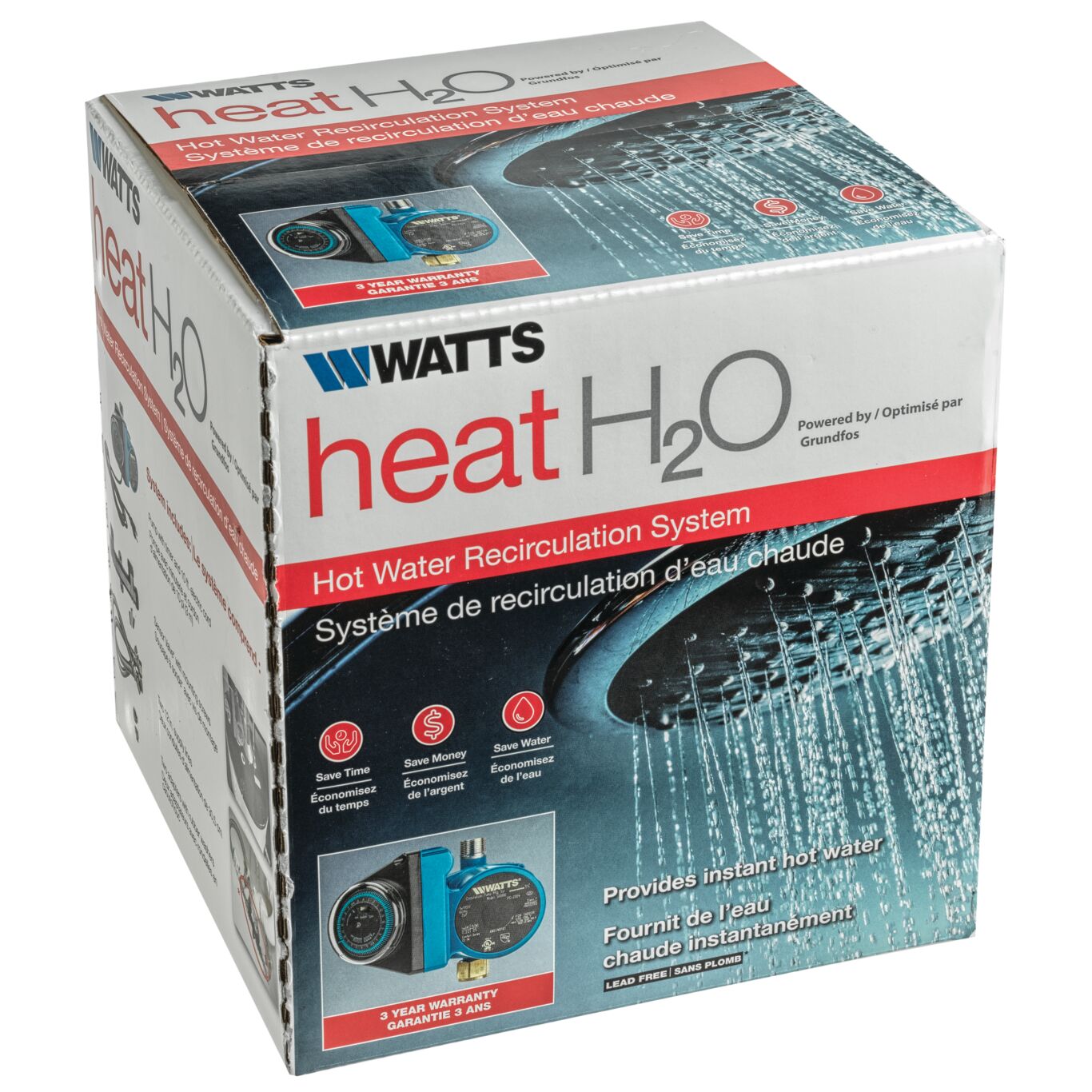 Packaging image of heatH2O