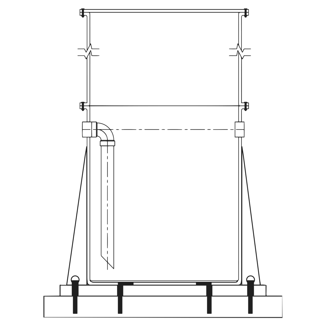 Tank Reinforcing Anchor Flanges