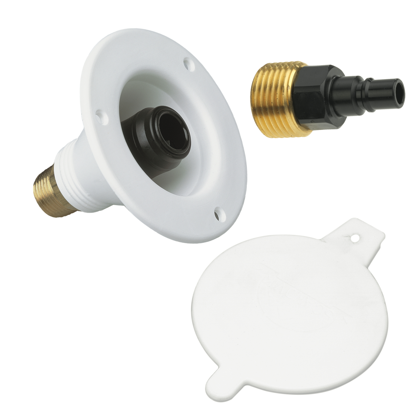 Product Image - Supercoil Speed-Tap White Housing with Hose Adapter
