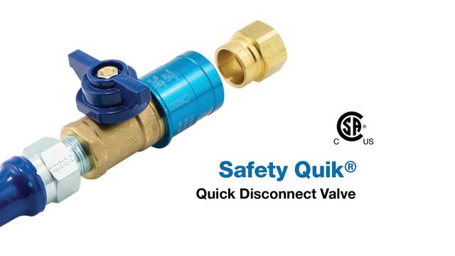 Safety Quik Quick Disconnect Valve