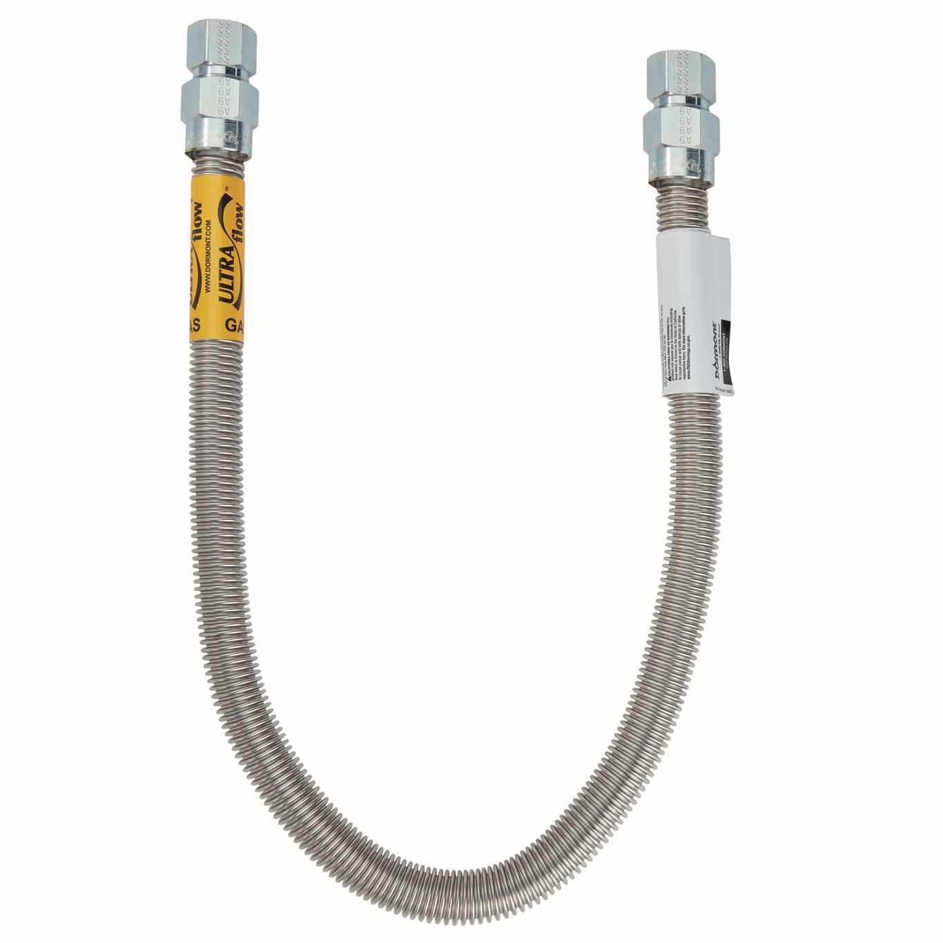 Product Image - Series 40 High BTU Stainless Steel Gas Connector FxF