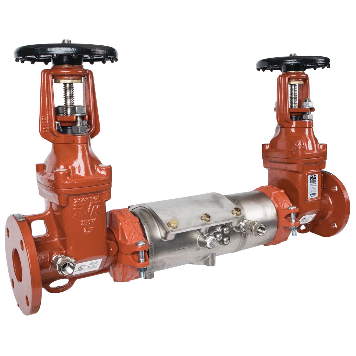 Deringer 20G Double Check Backflow Preventer with Gate Valves