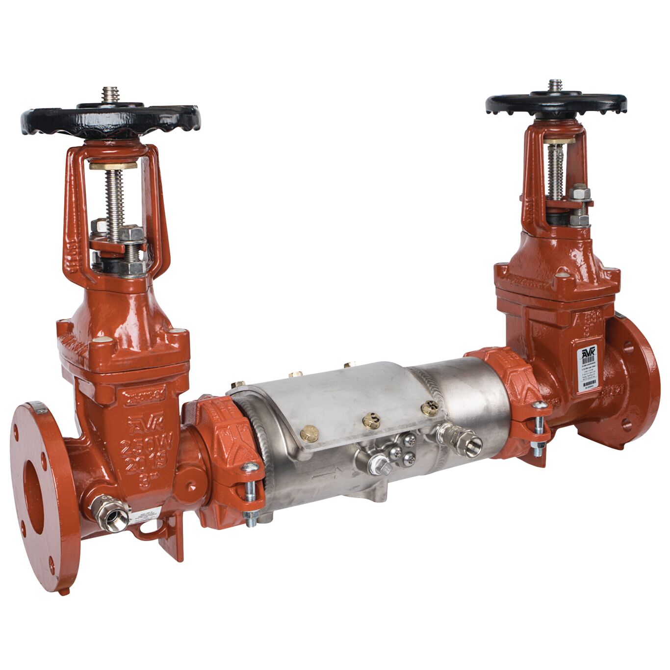 Deringer 20G Double Check Backflow Preventer with Gate Valves