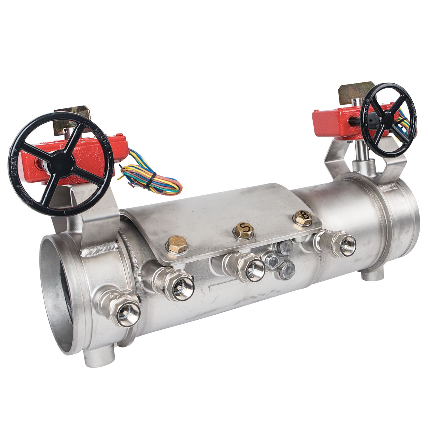 Deringer 20G Double Check Backflow Preventer with Gate Valves