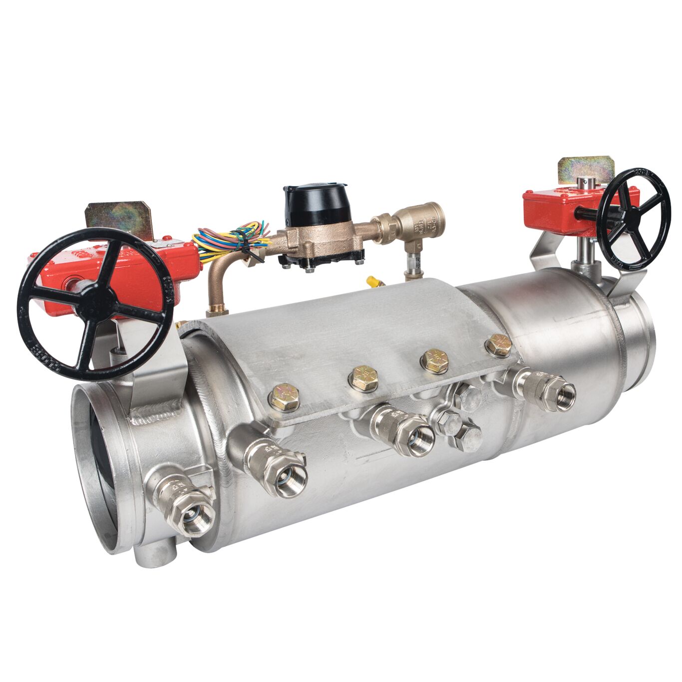 Deringer 20G Double Check Backflow Preventer with Gate Valves