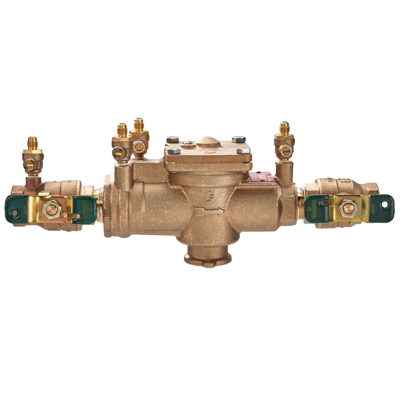Product Image 1 In Lead Free Reduced Pressure Zone Assembly, Quarter Turn Shutoff Valves, Cap And Tether