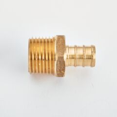 Product Image 1/2 Cf X 1/2 Mpt Lead Free Crimp Male Threaded Adapter